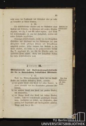 §. 22. Anstrich der Schilderhäuser