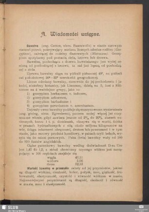 A. Wiadomości wstępne