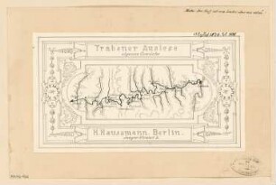 Weinflaschenetikett Monatskonkurrenz August 1878: Ansicht