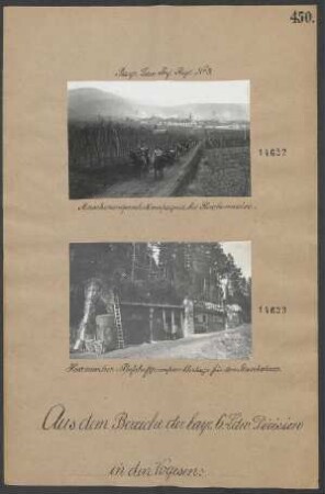 Maschinengewehrkomagnie bei Reichenweier