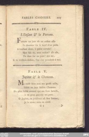 Fable V. Jupiter & le Chameau.