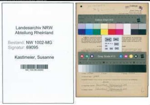 Entnazifizierung Susanne Kastlmeier , geb. 08.11.1897 ()