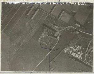 Flakbatterie nördlich Gleisdreieck München-Ostbahnhof (mit Einzeichnungen) (1100 m)
