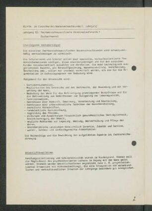 Unterrichtsverfahren