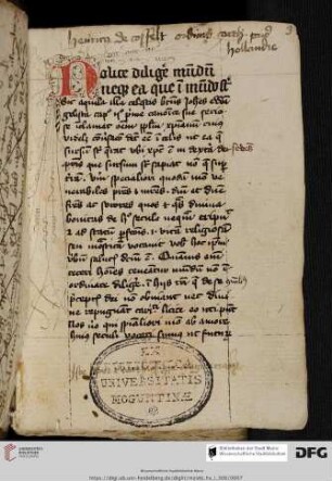 Henricus de Coesveldia: De tribus votis