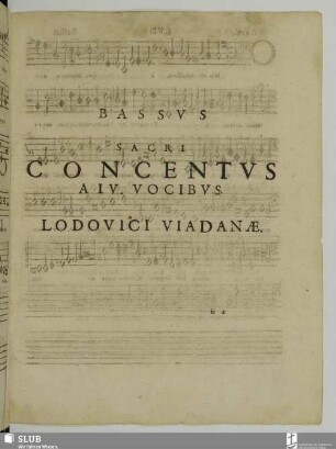Cantus sacri concentus a IV. vocibus