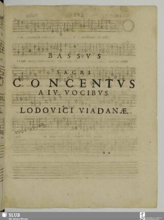 Cantus sacri concentus a IV. vocibus