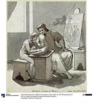 Raffael in Peruginos Lehre