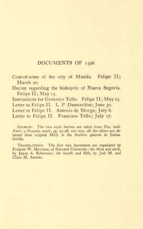 Documents of 1596
