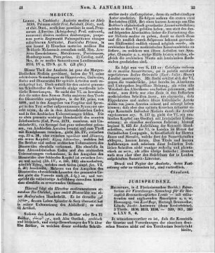Dietz, F. R.: Analecta medica ex libris mss. Fasc. 1, P. 1-2. Leipzig: Cnobloch 1833