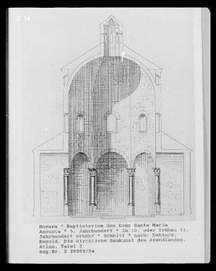 Baptisterium des Doms Santa Maria Assunta