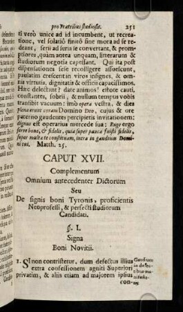 251-286, Caput XVII