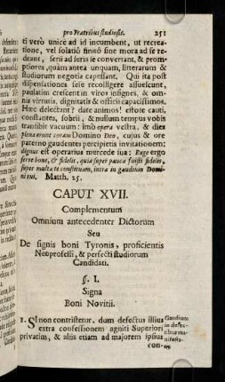 251-286, Caput XVII