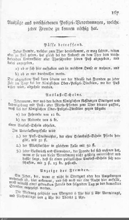 Polizei-Verordnungen