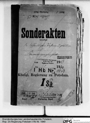 Öffentliche Versammlungsräume und Kinos in Potsdam