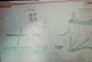 Der heilige Georg besiegt den Drachen