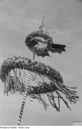 Richtkranz auf der Technischen Messe 1953