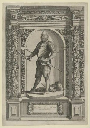 Bildnis des Petrvs Ernestvs Comes Mansfeldi