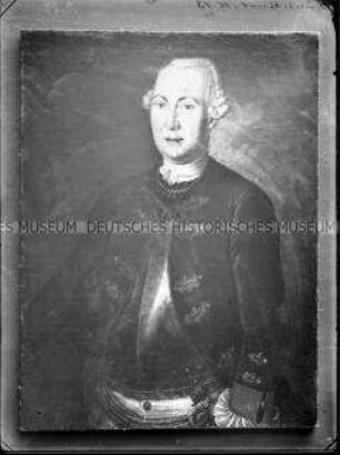 Porträt eines Offiziers des preußischen Infanterie-Regiments No. 30