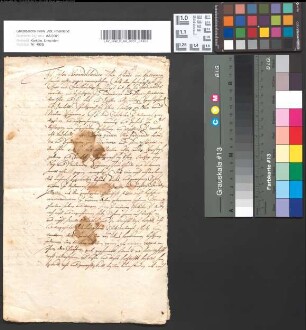 Revers des Johann Gewandschneider als Schultheiß zu Andernach.