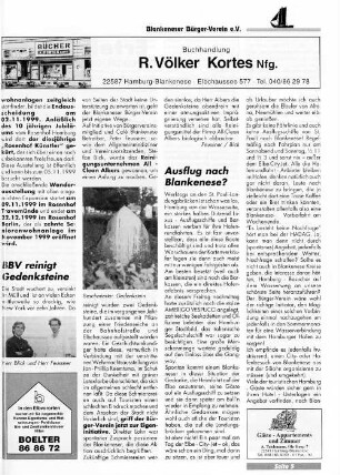 Ausflug nach Blankenese?