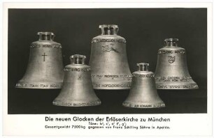 Erlöserkirche München-Schwabing, Glocken