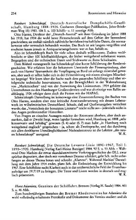 Adamietz, Horst :: Gezeiten der Schiffahrt : Bremen, Saade, 1984