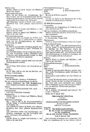 Durchführungsbestimmung für die 3. und 5. Zwischenprüfung bei der Ausbildung der an den Schulen tätigen Pionierleiter : 15/55 vom 4. Januar 1955