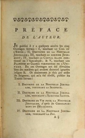 Doctrine de la nouvelle Jérusalem, touchant le seigneur