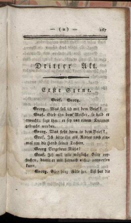 Dritter Akt. - Vierter Akt.