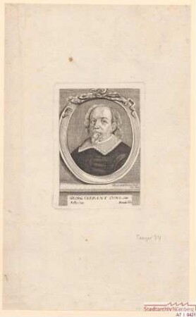 Georg Clement Cuno (Kuhn); geb. 1589; gest. 1663