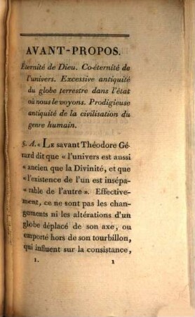 Recherches sur les origines celtiques, principalement sur celles du Bugey considéré comme Berceau du delta celtique, 1 ([1797/98] = VI [Franz. Revolution])