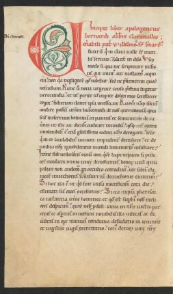 Apologia ad Guillelmum abbatem