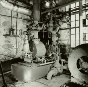 Senftenberg, Brikettfabrik Morgenrot, Dampfturbine
