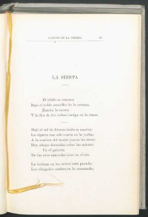 La siesta