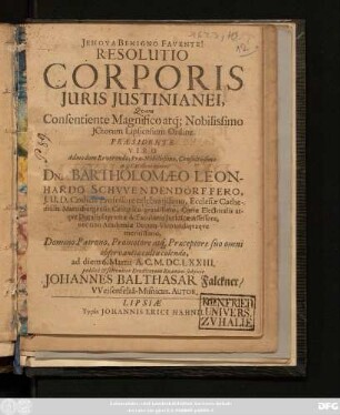 Resolutio Corporis Iuris Iustinianei