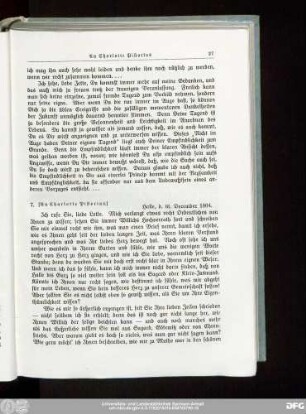 7. [An Charlotte Pistorius.]