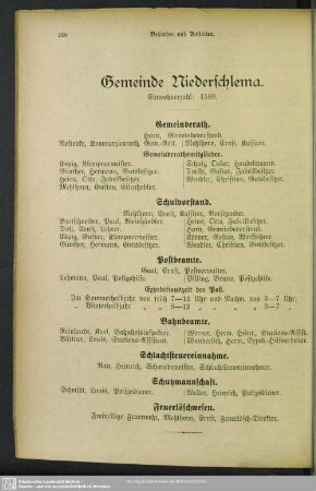Gemeinde Niederschlema
