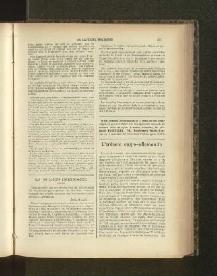 La Mission Cazemajou.