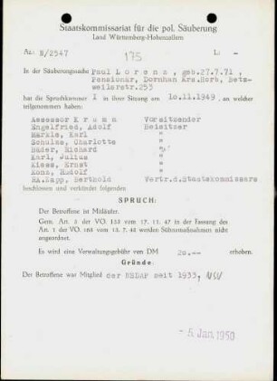 Lorenz, Paul