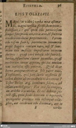 Epistola XLVII.
