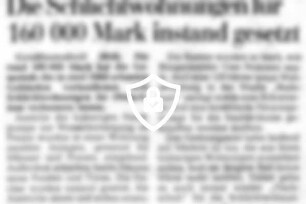 Die Schlichtwohnungen für 160000 [Name maskiert] gesetzt