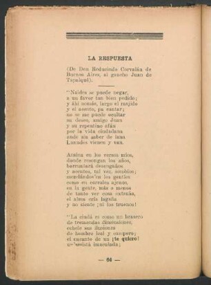 La respuesta