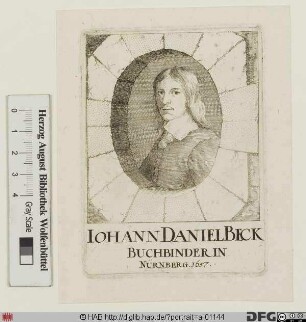 Bildnis Johann Daniel Beck