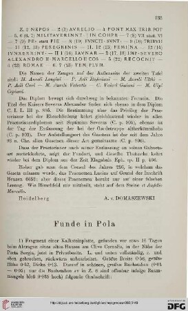 15: Funde in Pola