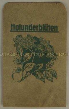 Tüte für Holunderblüten