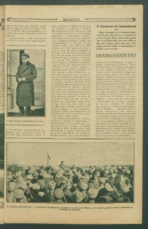 O centenário da Independência