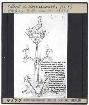 Honnecourt, Bauhüttenbuch (Paris BnF Ms. fr. 19093)