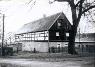 Wohnhaus in Zeißholz : Bauwesen - Wirtschaftsgebäude und Gehöfte. Ort: Ćisow / Zeißholz. Zeißholz bei Hoyerswerda