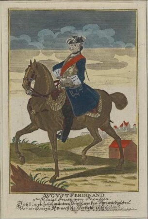 Bildnis des Prinzen August Ferdinand von Brandenburg-Preußen